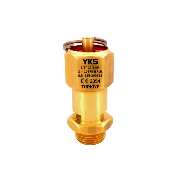 YKS Emniyet Ventili 3/8 17 bar