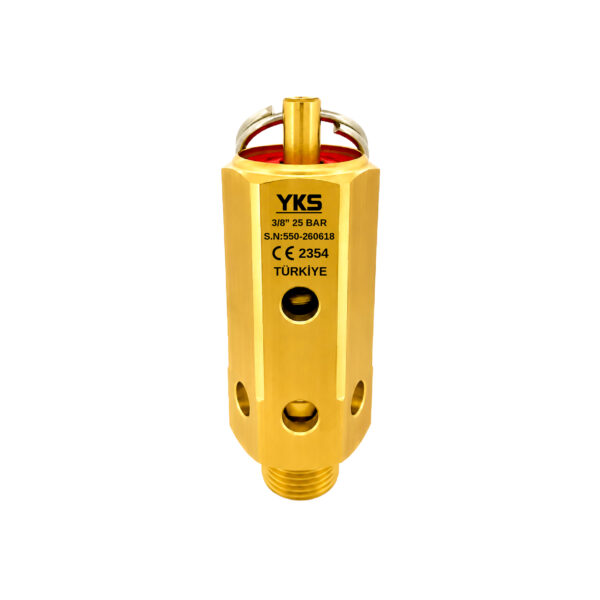 YKS Emniyet Ventili 3/8 25 bar