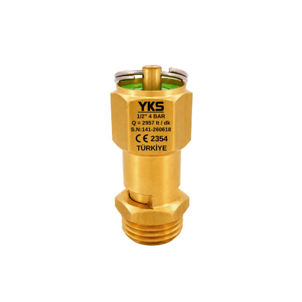 YKS Safety Valve 1/2 4 bar