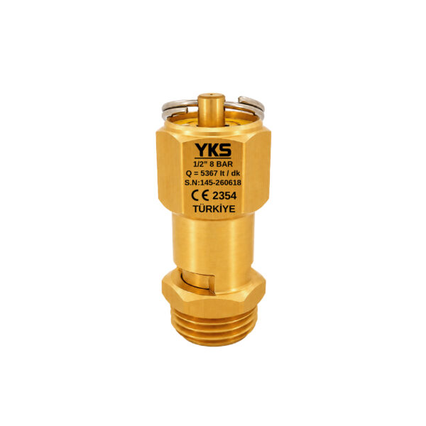 YKS Safety Valve 1/2 8 bar