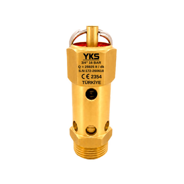 YKS Safety Valve 3/4 16 bar