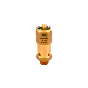 1/8” 0.1 Bar CE Belgeli Mühürlü Pirinç Emniyet Ventili