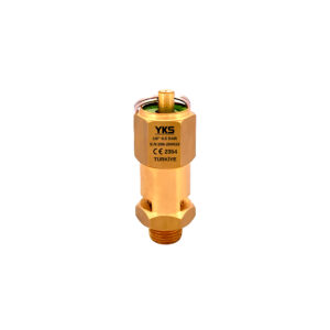 1/8” 0.5 Bar CE Belgeli Mühürlü Pirinç Emniyet Ventili